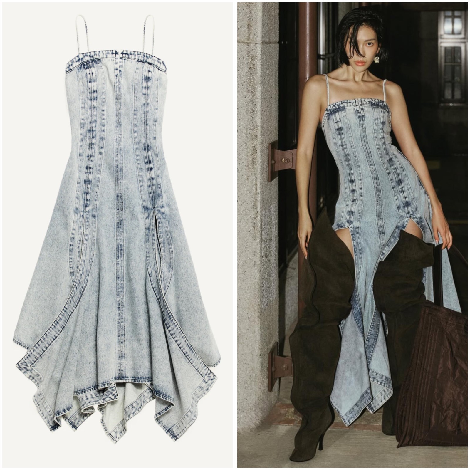 Glenn Martens H&M Denim Dress S XL