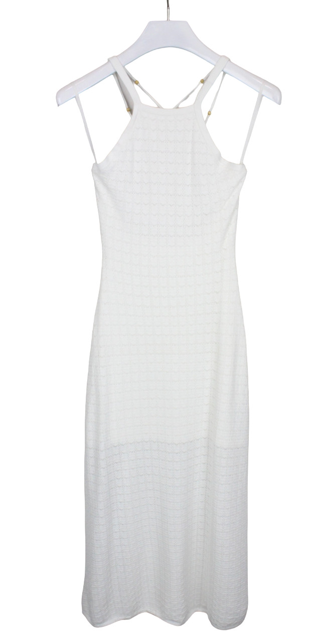 Sandro Dress Womens (EU) 38 Sleeveless Stretch Lined Beaded