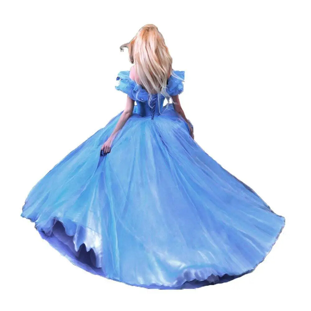 Ball Gown Princess Cinderella Butterfly Off the Shoulder Ball Gown Prom Dresses