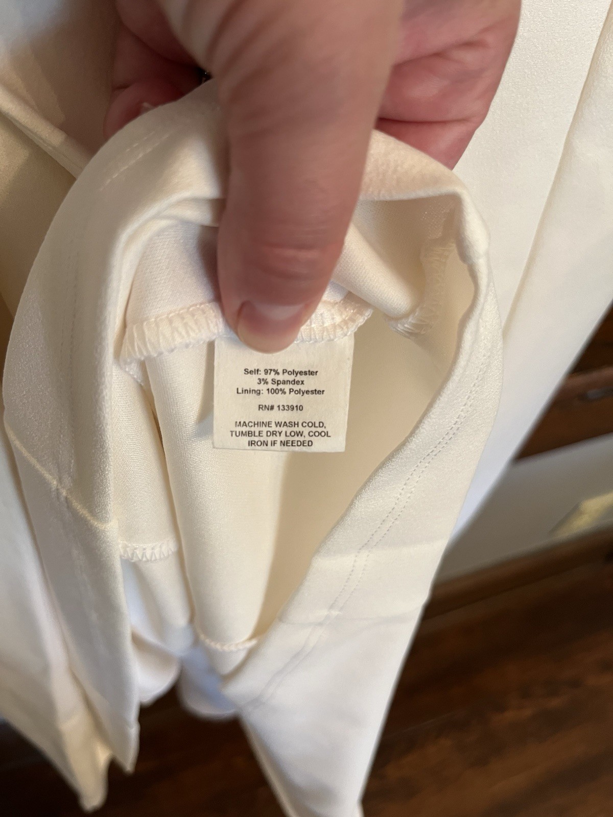 Show Me Your Mumu Eden Midi White Ivory Stretch Dress *Current Style* Size Med