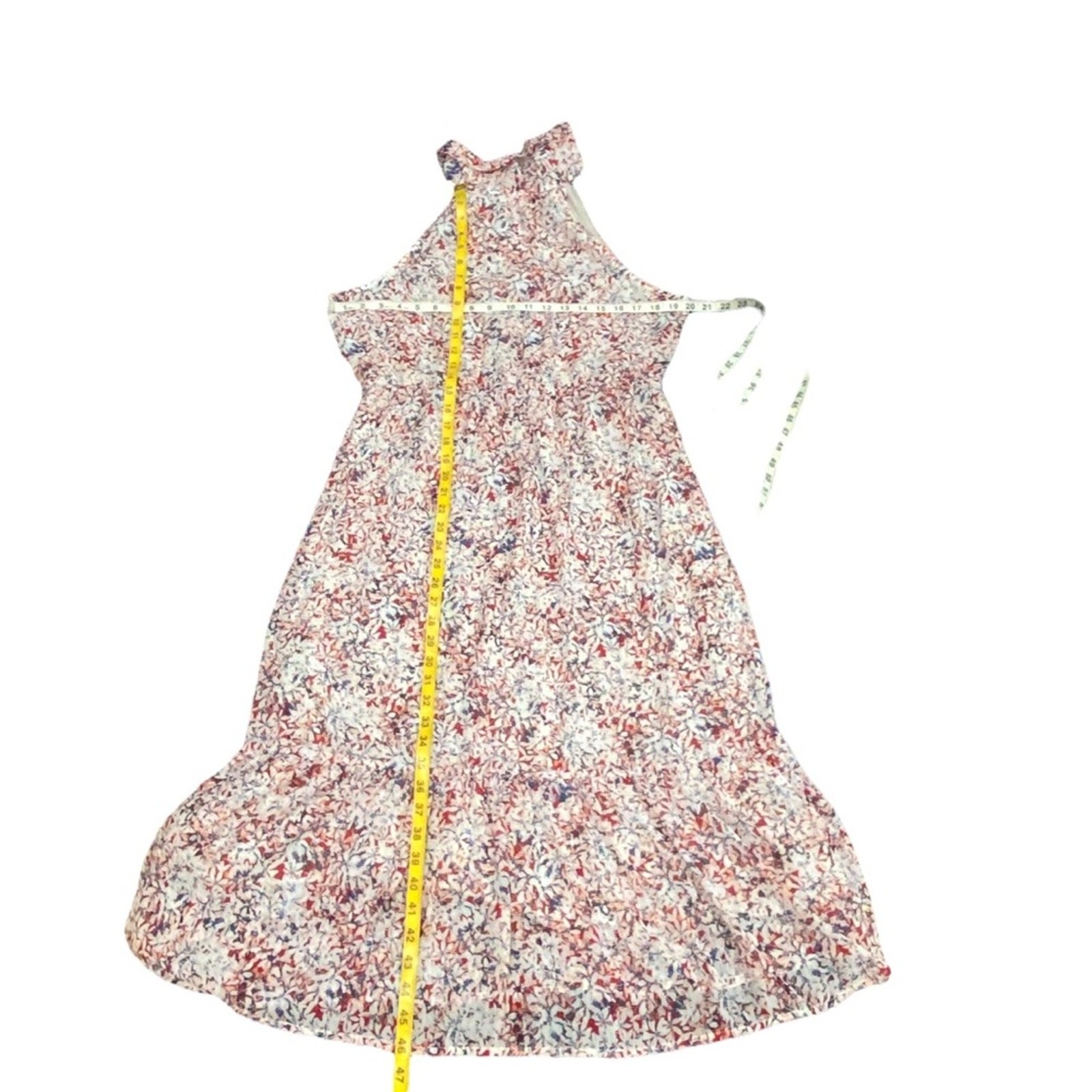 Banana Republic Large Dress Midi Semi formal Fairy Boho Wedding Guest Cruise