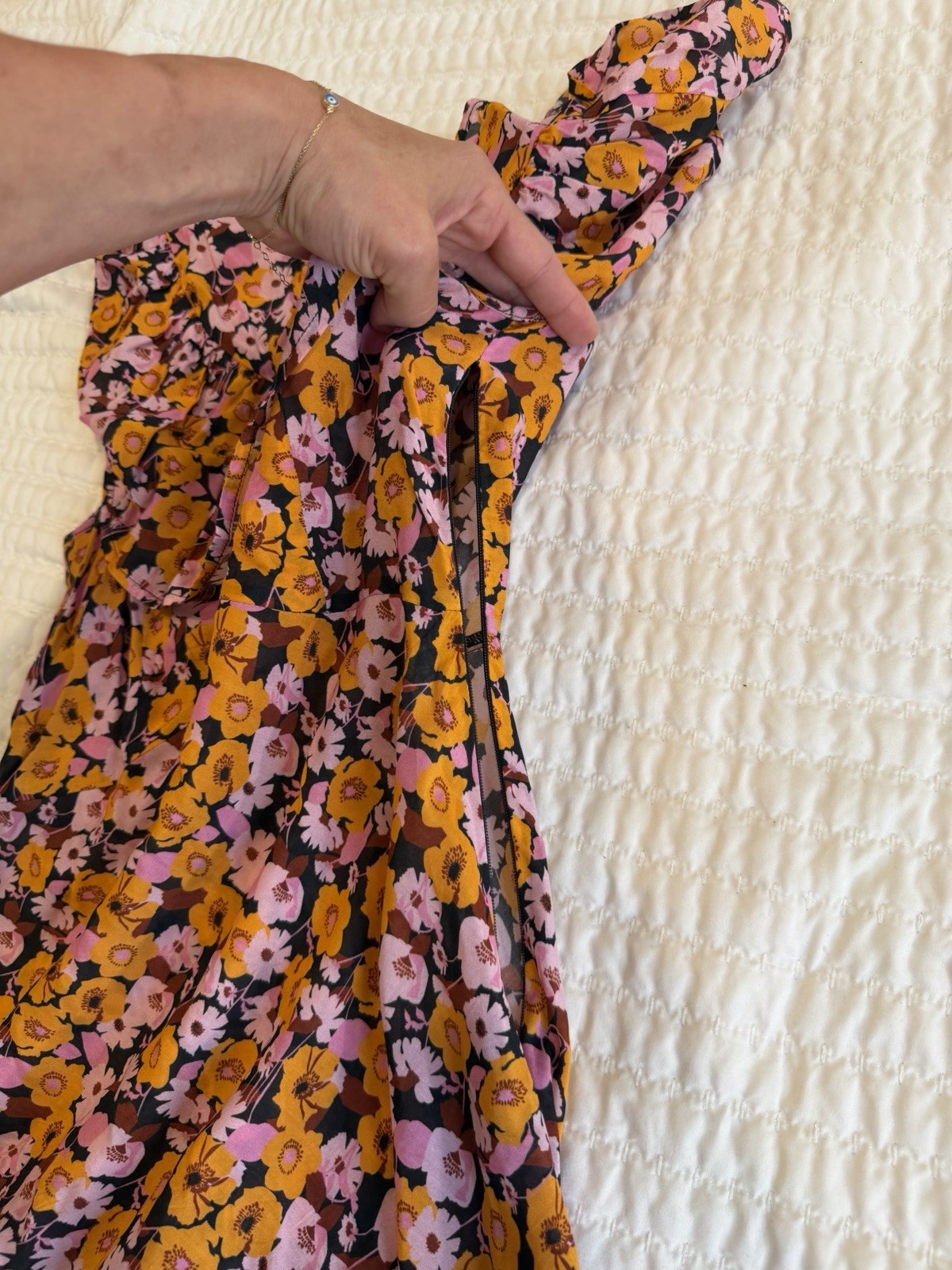 Rixo Floral Silk Blend Maxi Dress Size XXS/US 2