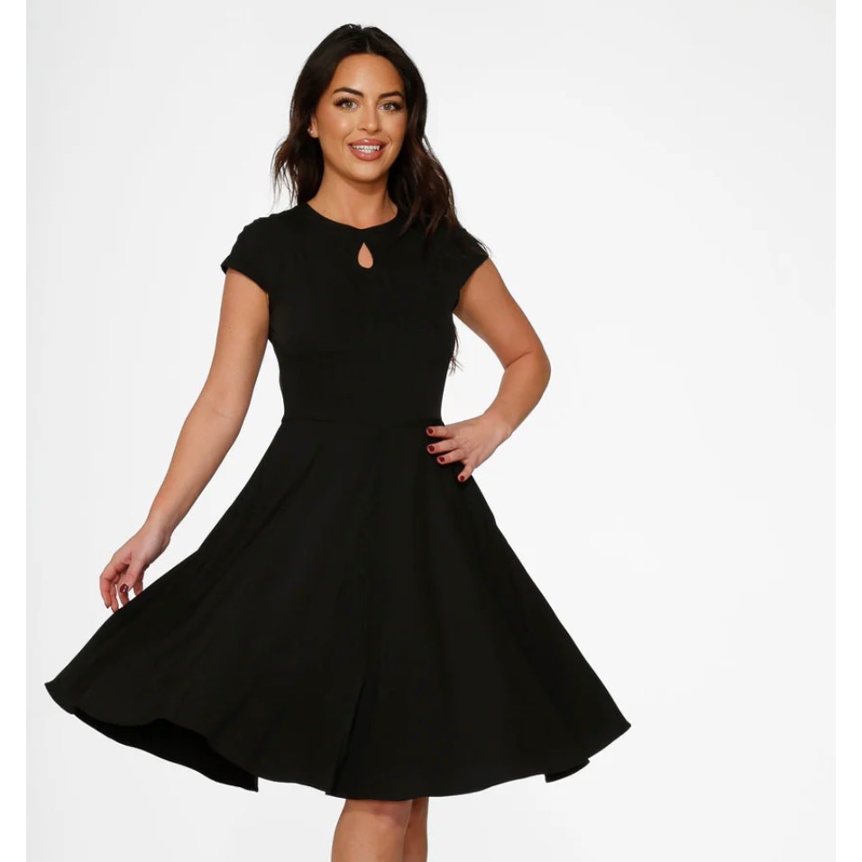 Black Swing Dress from Orchid Bloom Size 12