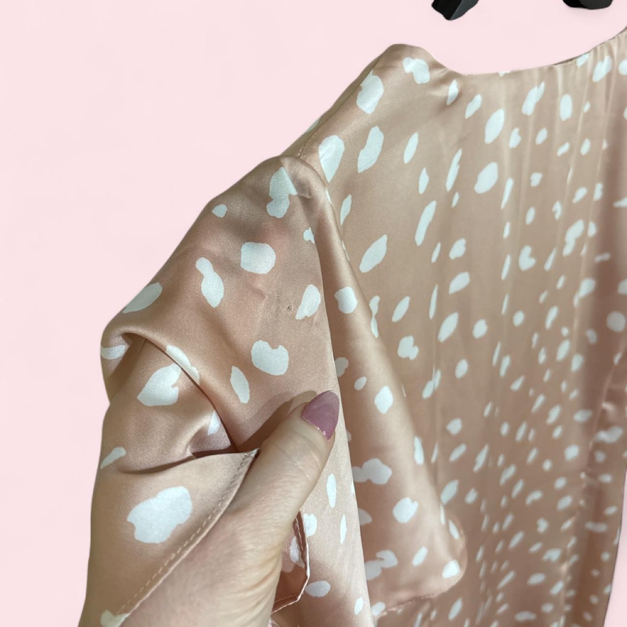 Pink Lily Wrap Dress
