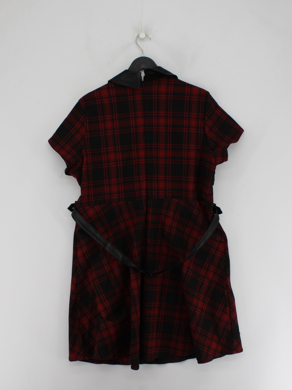Killstar A-Line Midi Dress UK20 in Red