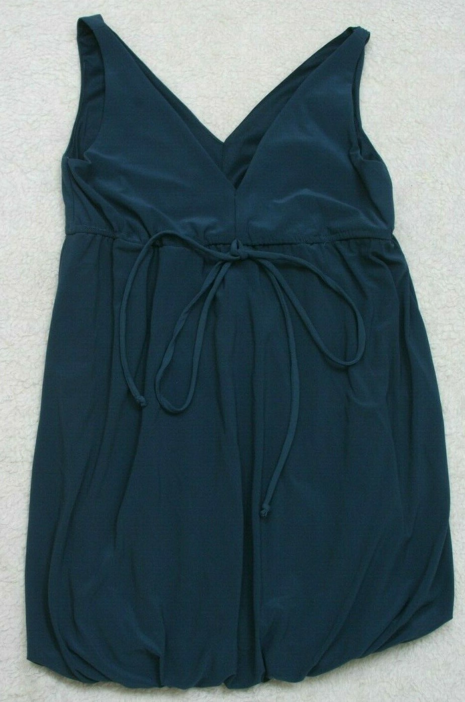 Unbranded Blue Dress Womens Small Sleeveless Polyester Spandex Lined Woman WS304