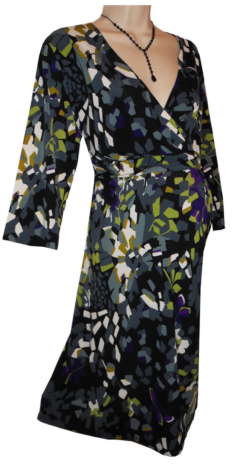 Size Medium ABSTRACT PRINT MATERNITY DRESS Baby Shower Liz Lange All-Season