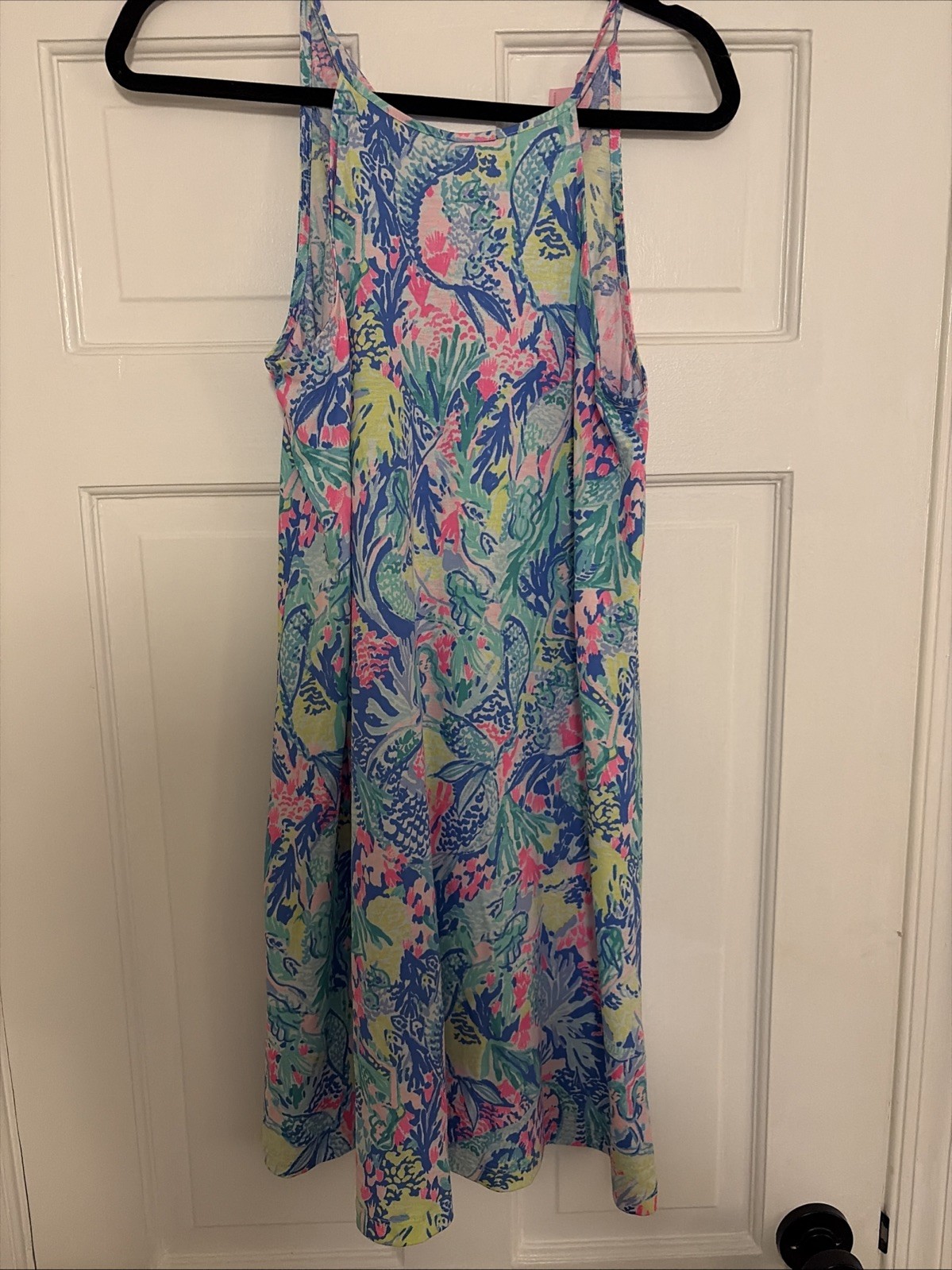 NWT Lilly Pulitzer Margot Swing Shift Dress Blue Peri Pinch Pinch 26659, Size S