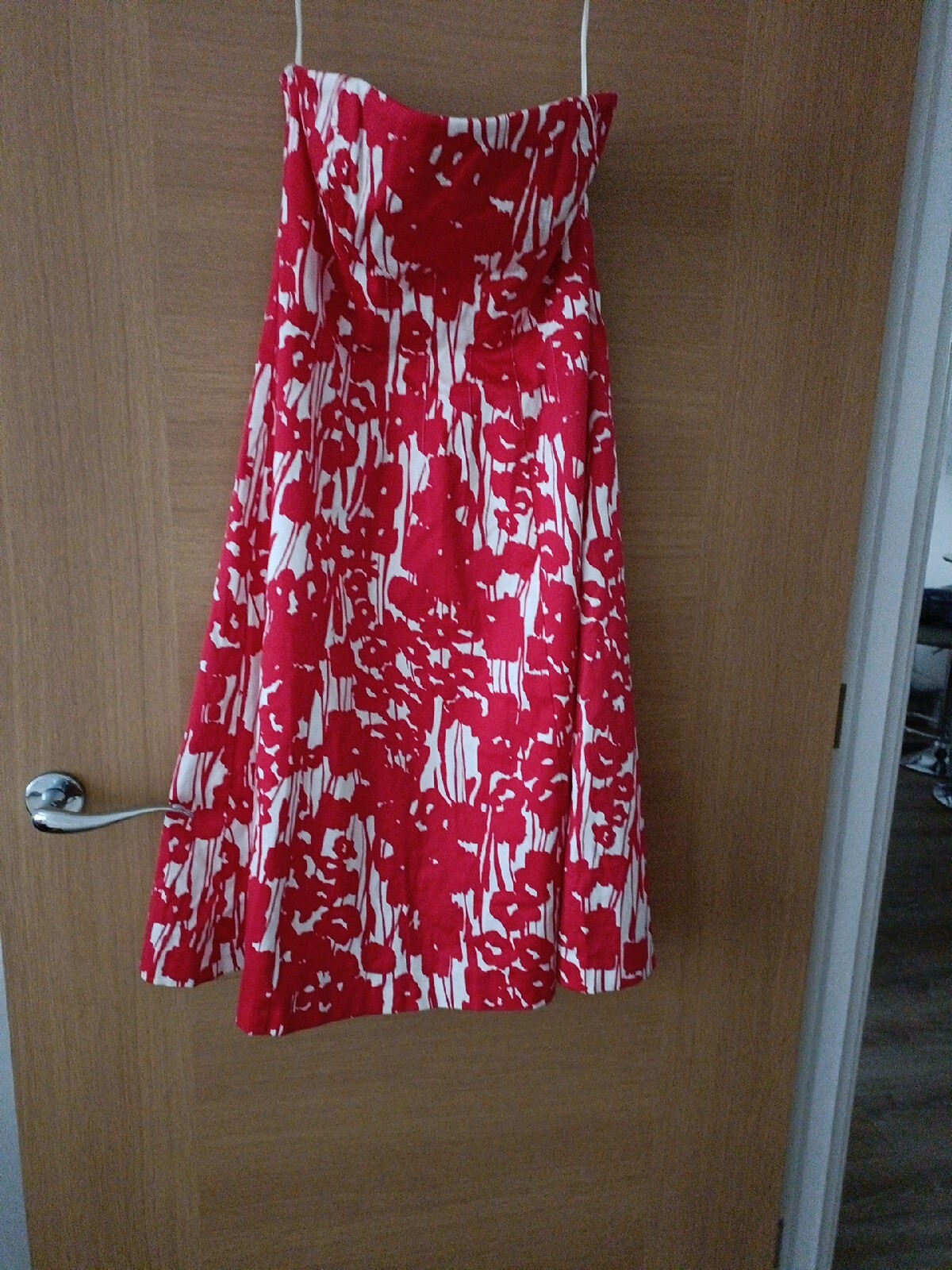 Coast Strapless Lined Dress Size UK 8