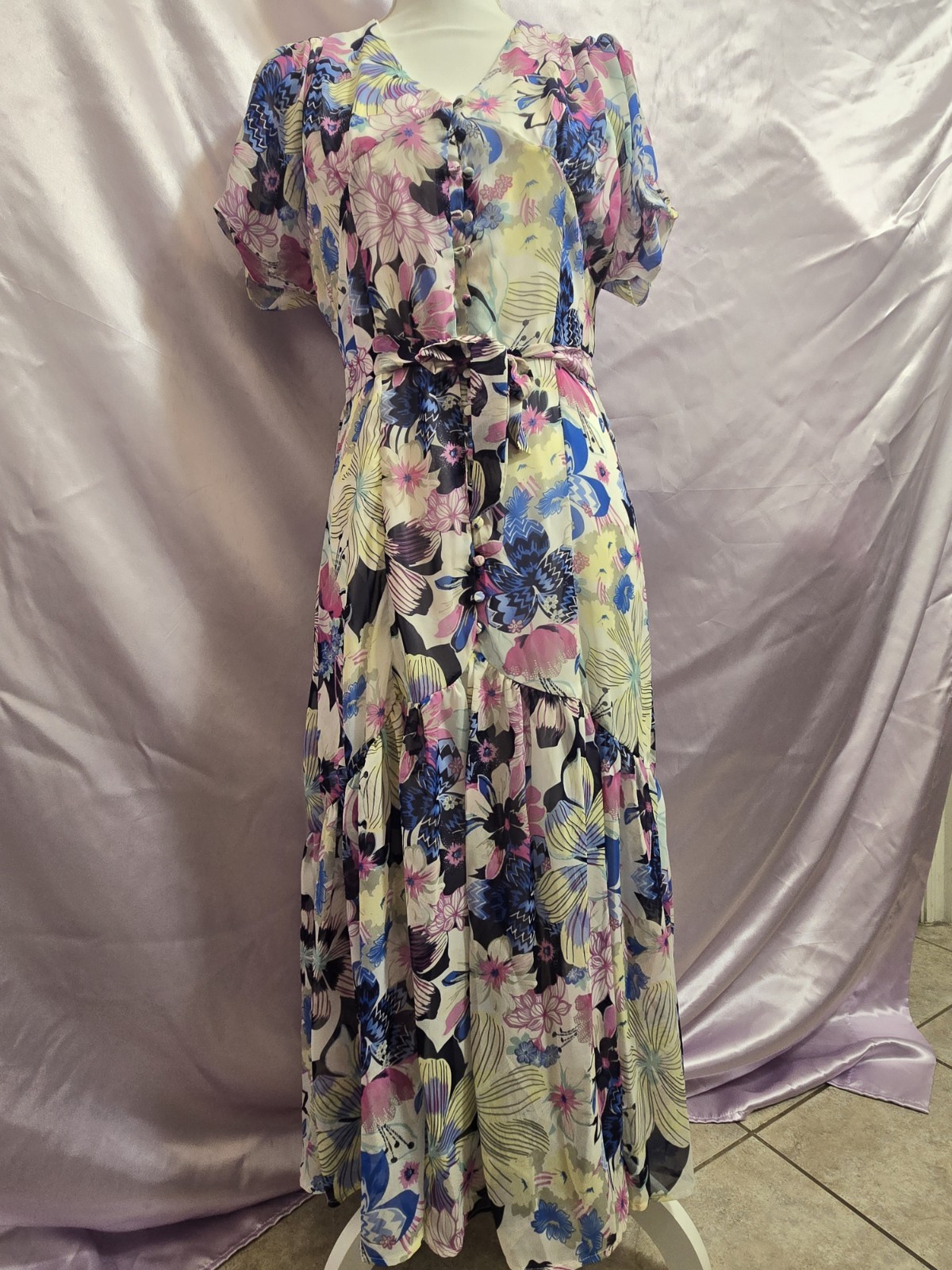 Robert Louis Floral Maxi Dress
