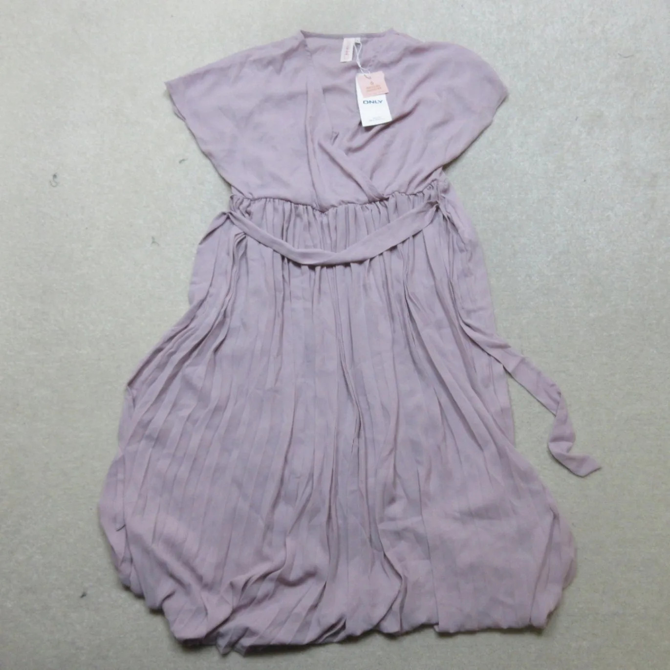 Only Plisse Dress Life Wvn Keepsake Lilac Size M Recycled Polyester Women’s