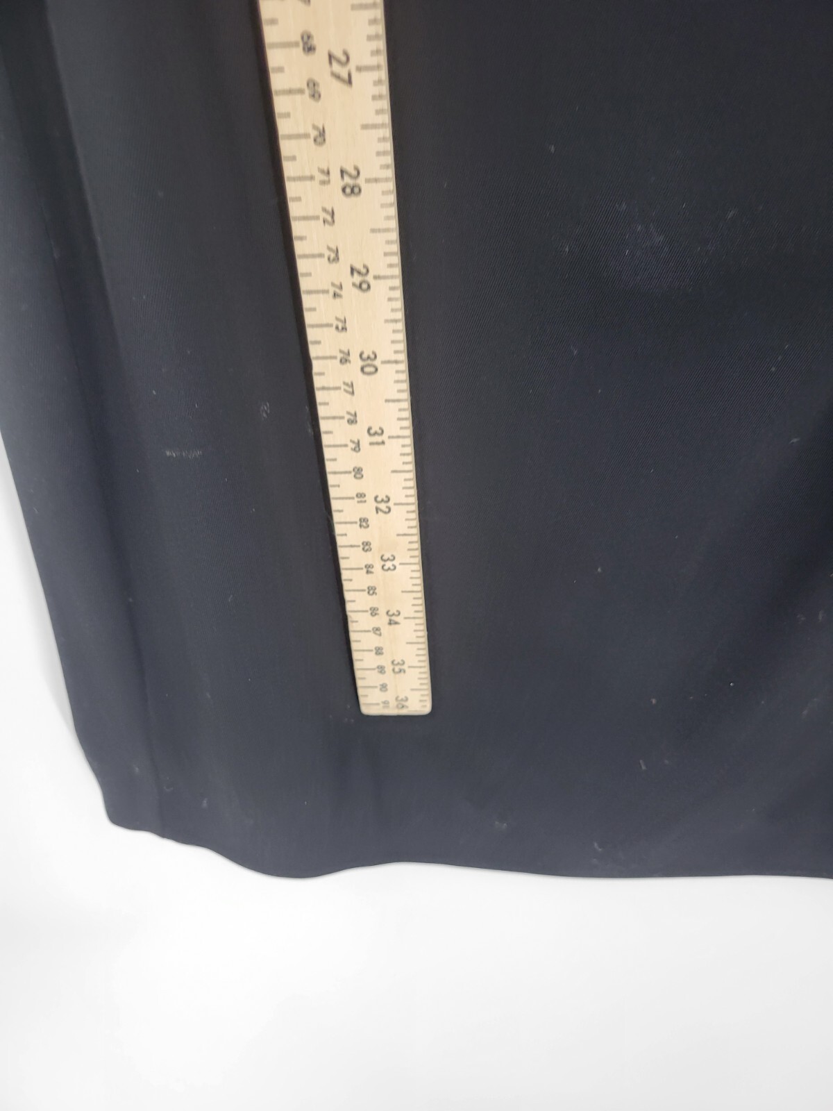 David Warren New York Dress Womens 8 Black Short Sleeve Ruched Waist Sheath