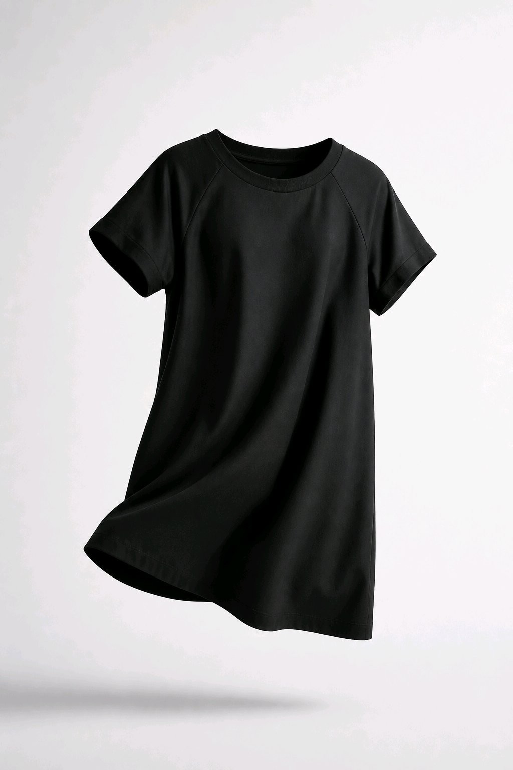 Little Black Shift Dress M and S 14 Max Bust 40 Inches Chic Straight Work Wake