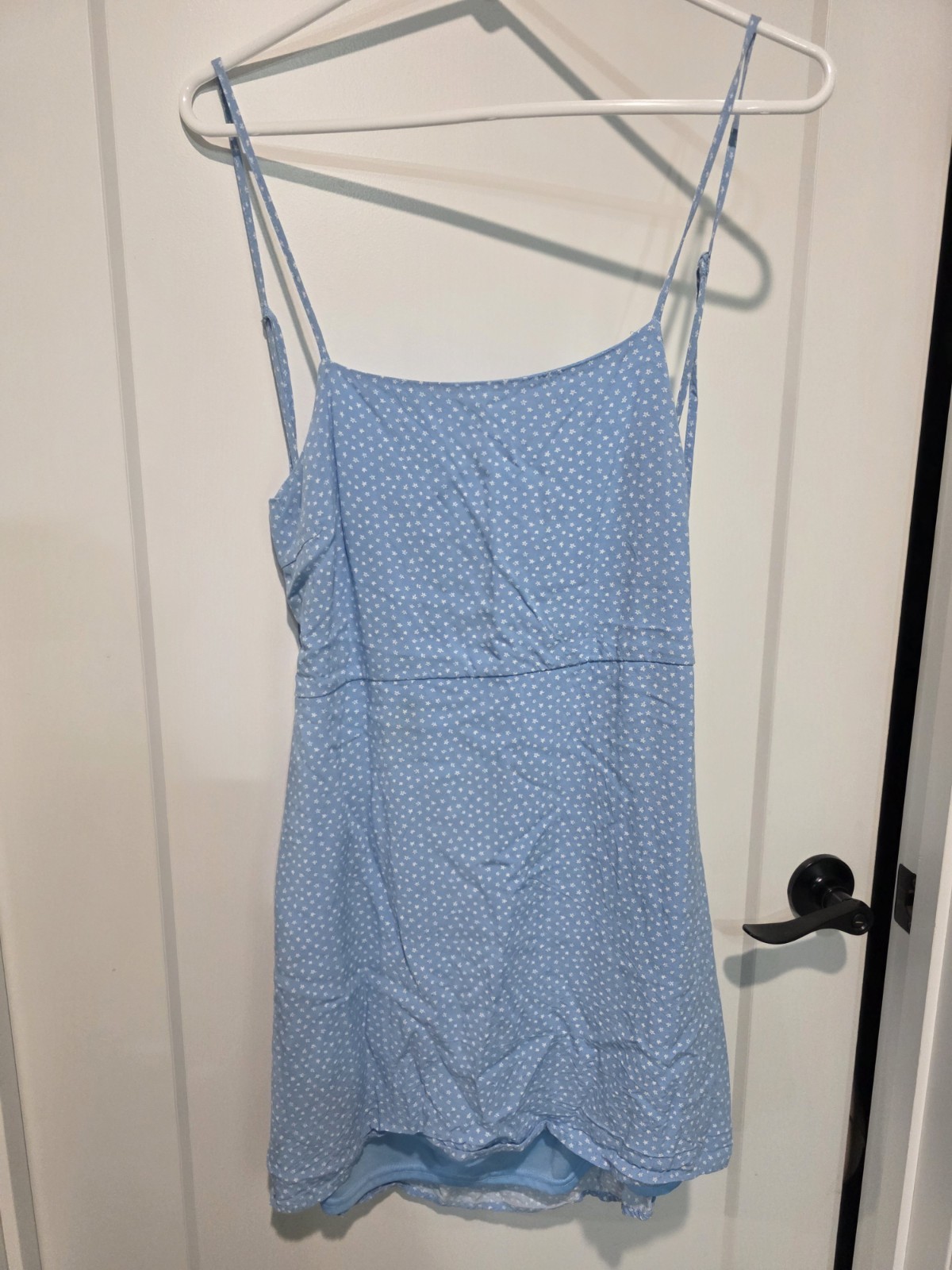 NWOT Pacsun Kendall & Kylie Backless Sundress Blue Size Medium