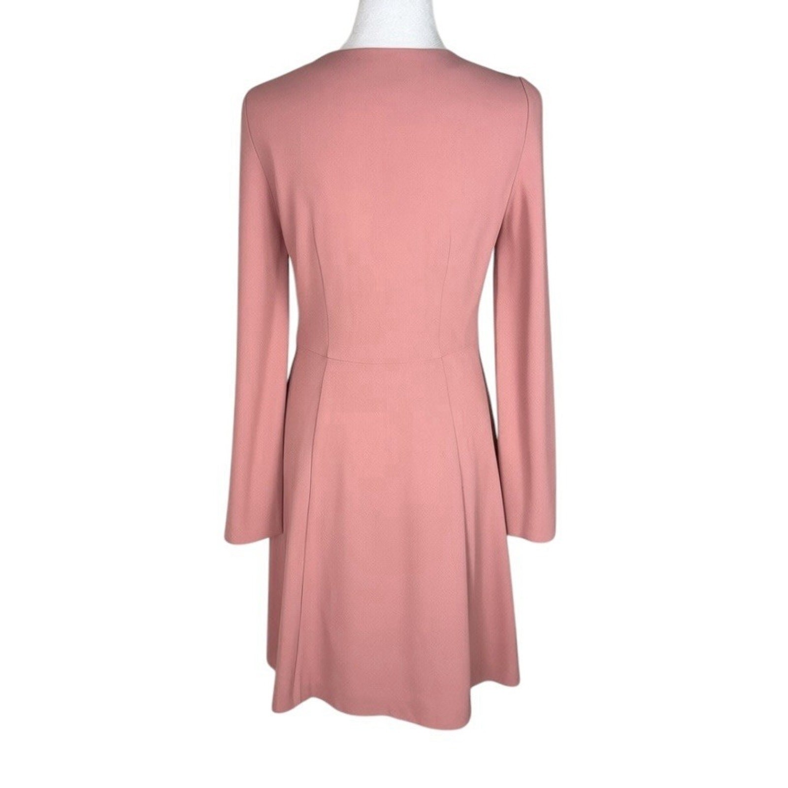 & Other Stories V-Neck Button Up Dress Romantic Cottagecore Soft Girl Size 6