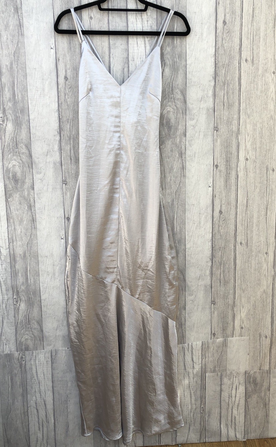 Beautiful Prom Dress Size 10 silver special occasion dress NEW