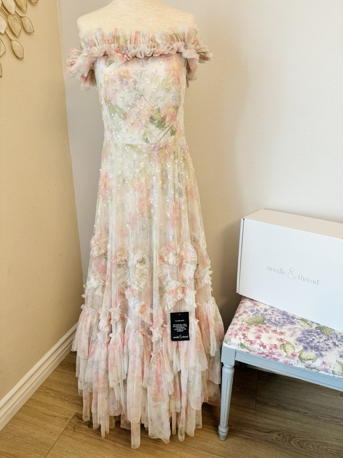 Needle & Thread Immortal Rose Ankle Length Dress