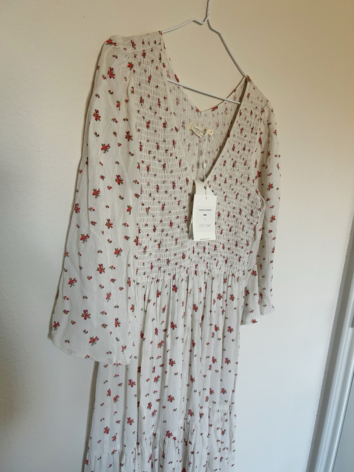 Christy Dawn The Basil Floral Maxi Dress Rosebud Ditsy XL NWT