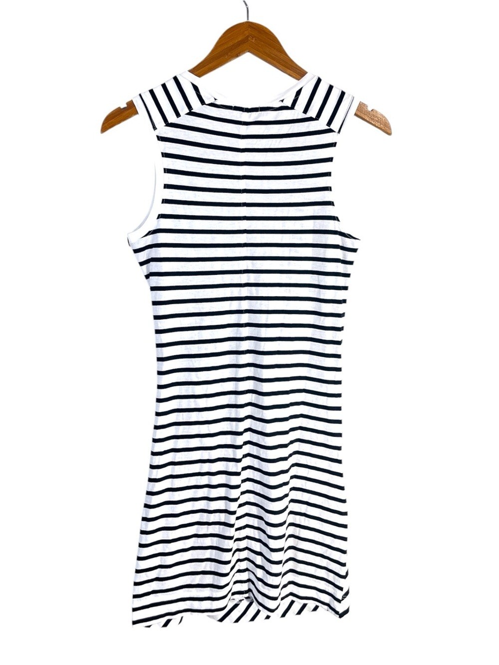 ATM Anthony Thomas Melillo Classic Jersey Stripe Sleeveless Twist Dress Size XS