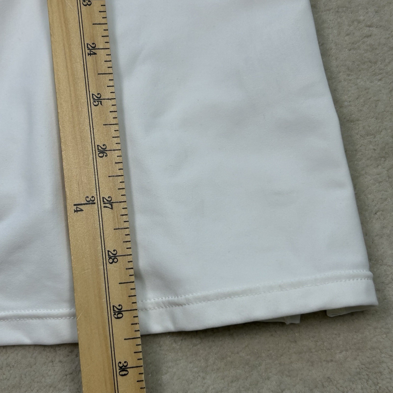 The Upside Womens Small Peached Brooklyn Dress Sleeveless White Built In Shorts