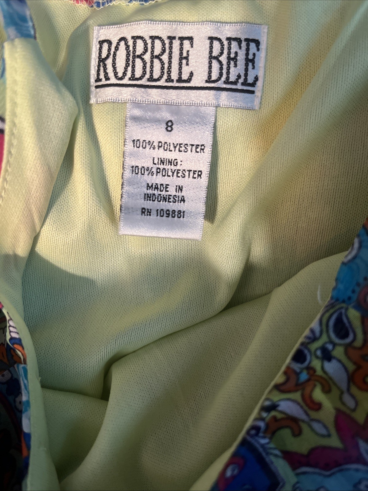 Nwt Womens Size 8 Robbie Bee Maxi Sun Dress With Belt