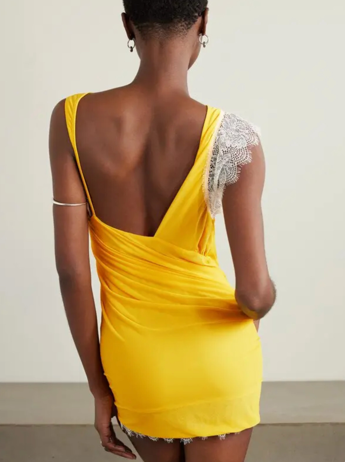 BNWT CHRISTOPHER ESBER MANGO GALATHEA ASYM MICRO DRESS – SIZE 4 US