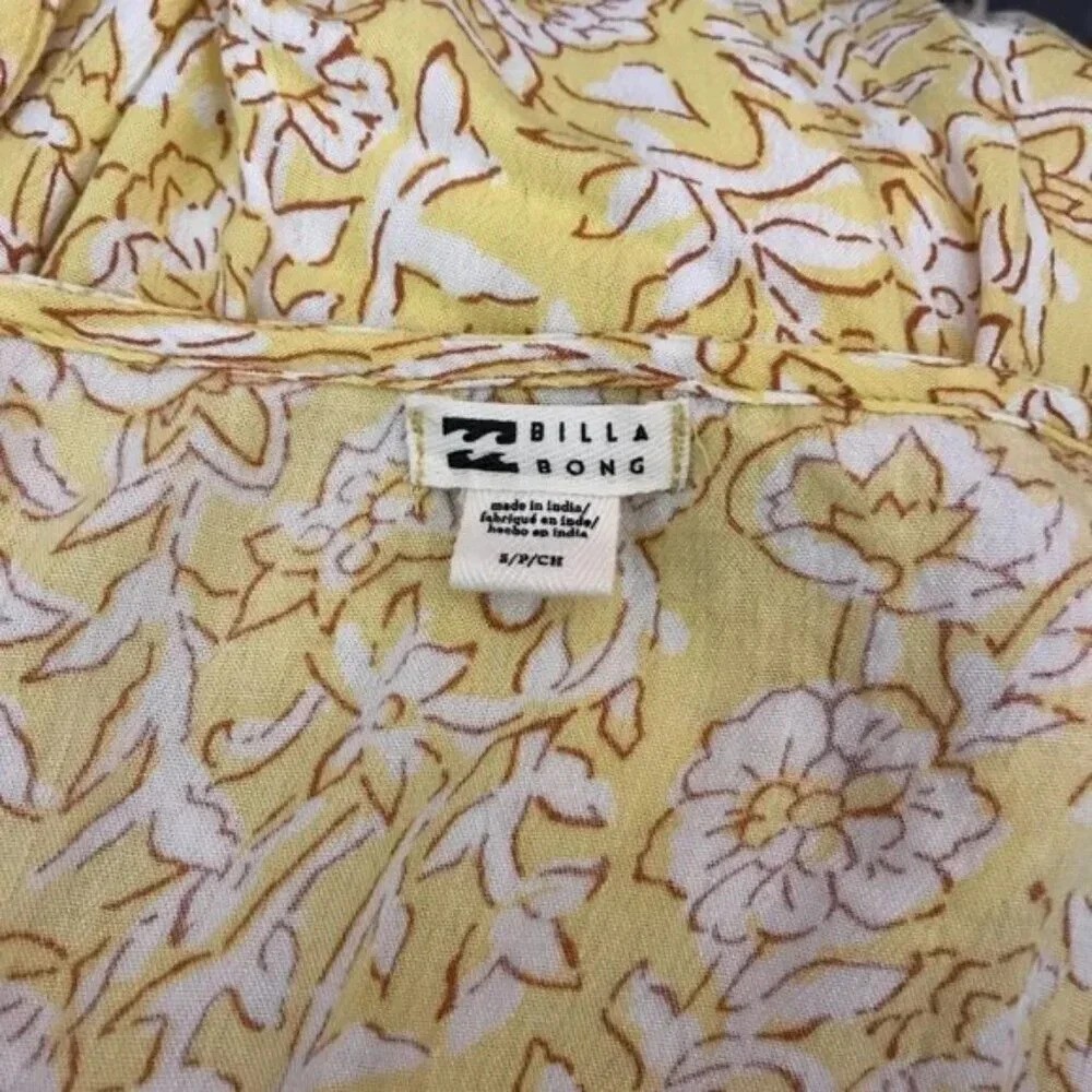 BILLABONG Floral Summer Wrap Dress SMALL