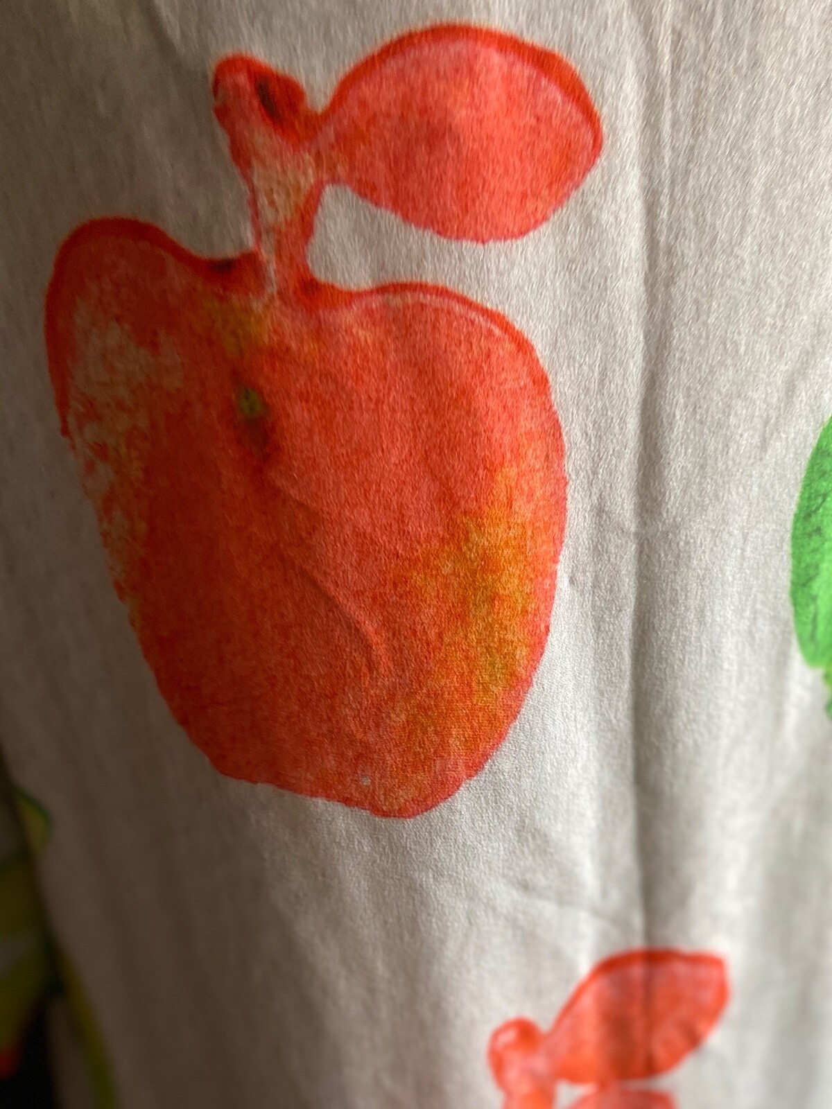 Antoni and Alison Silk Digital Apple Print Dress size 14