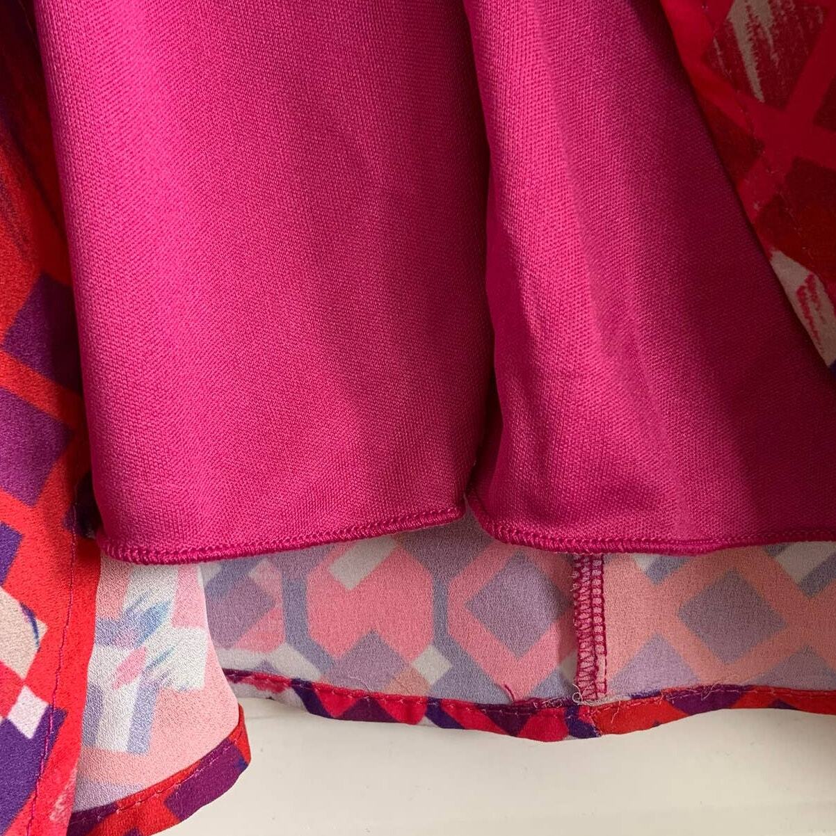 Everly Large Sleeveless Geometric Print Swing Dress