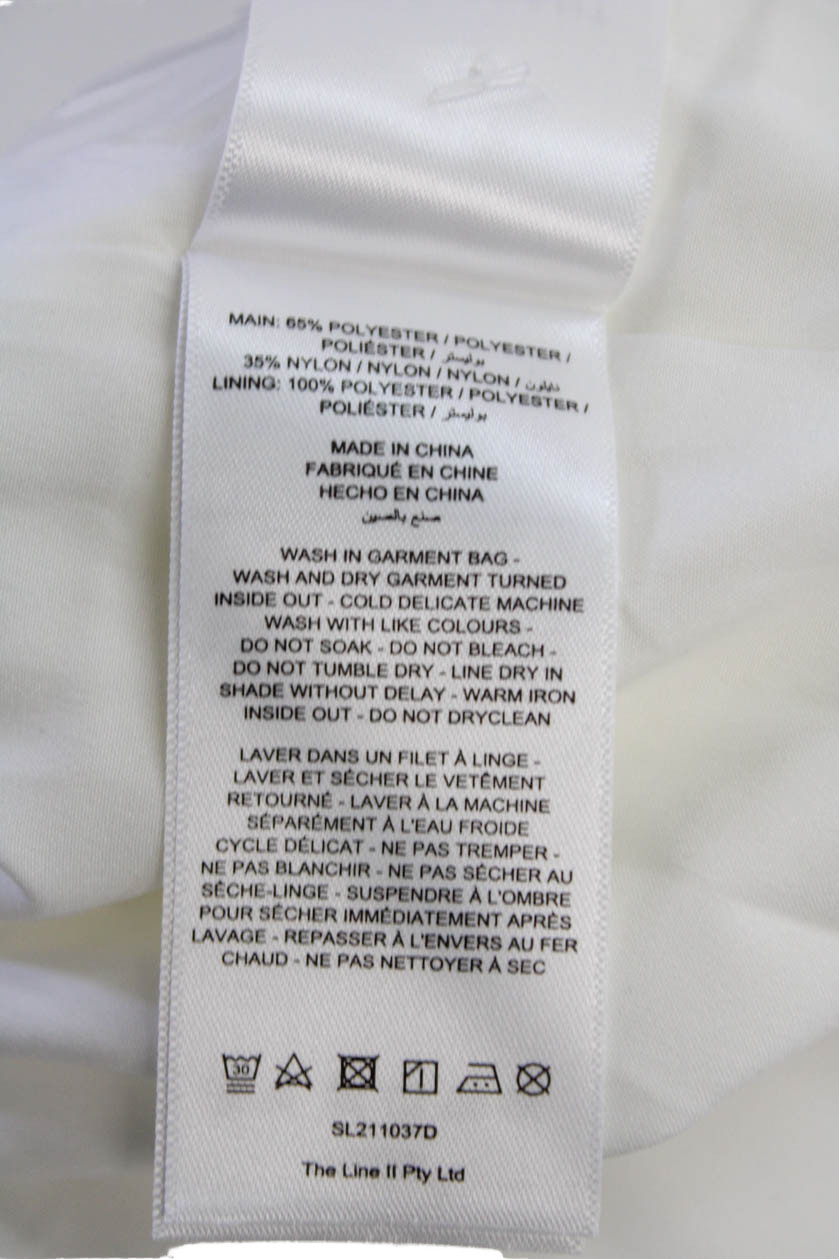 Significant Other Womens Clementine Dress – Cream Check Size 2