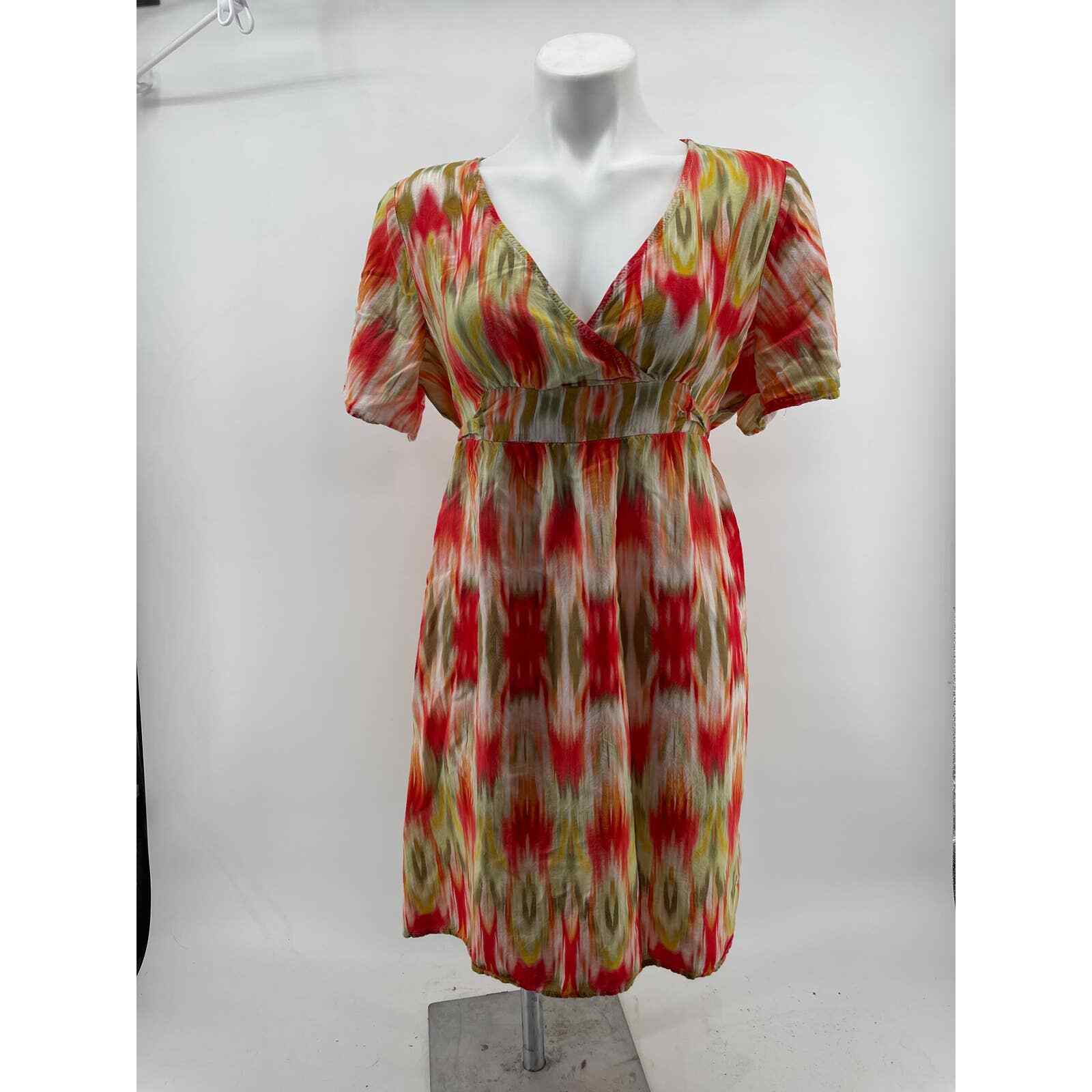Mile Gabrielle Print Dress Sz M