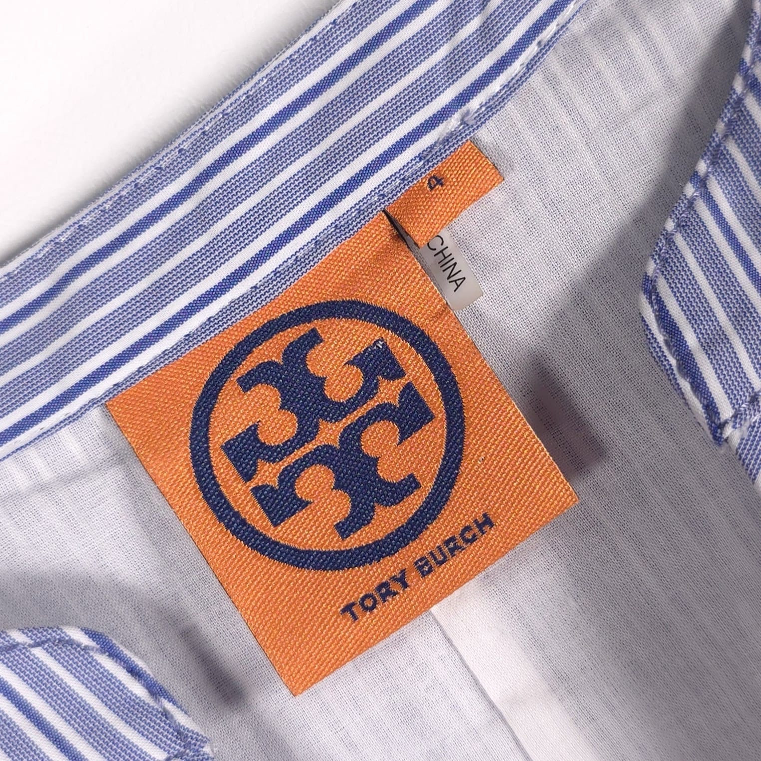 TORY BURCH Mini Dress Flare Size 4 Sleeveless Pleats Cotton Blend Style 13131464
