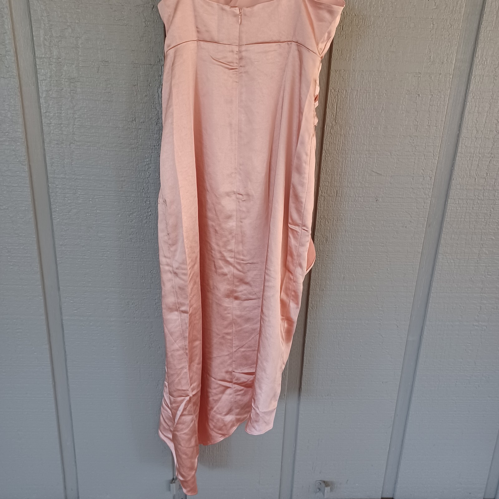 Significant Other Elise Satin Midi Dress Size 10 Wedding Guest Surplice V Neck