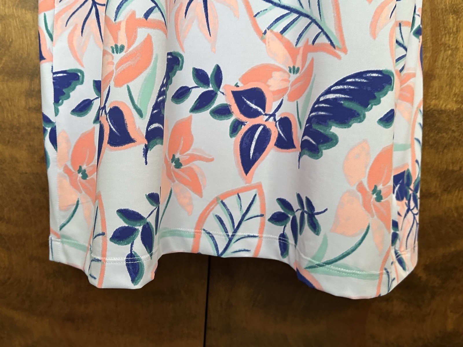 Columbia Chill River Sleeveless Active Dress Womens XXL Tropical Print UPF 50
