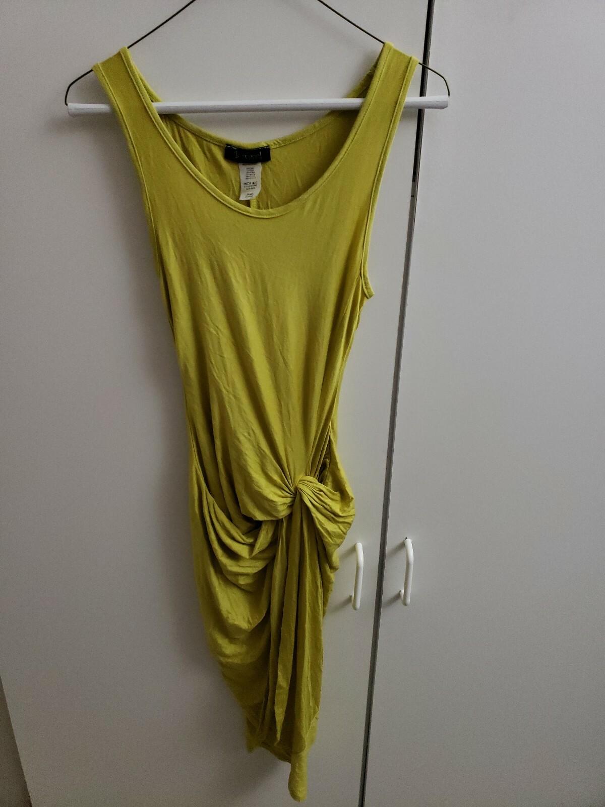 BEWARE ! DRESS LIME SIZE S SMALL 96% RAYON 4% SPANDEX NEW WITH TAGS STYLE D11441