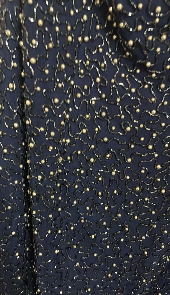 Andretta Donatella Beaded Evening Gown