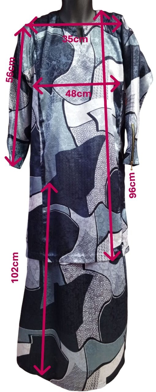 Baju Kurung Blue
