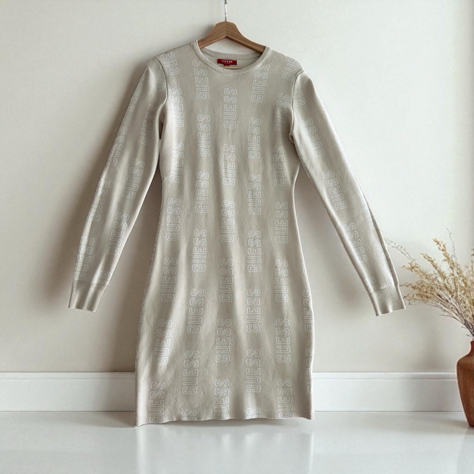 NWOT Women’s Fall Winter Long Sleeve Stretch Knee-Length Dress – Size Small