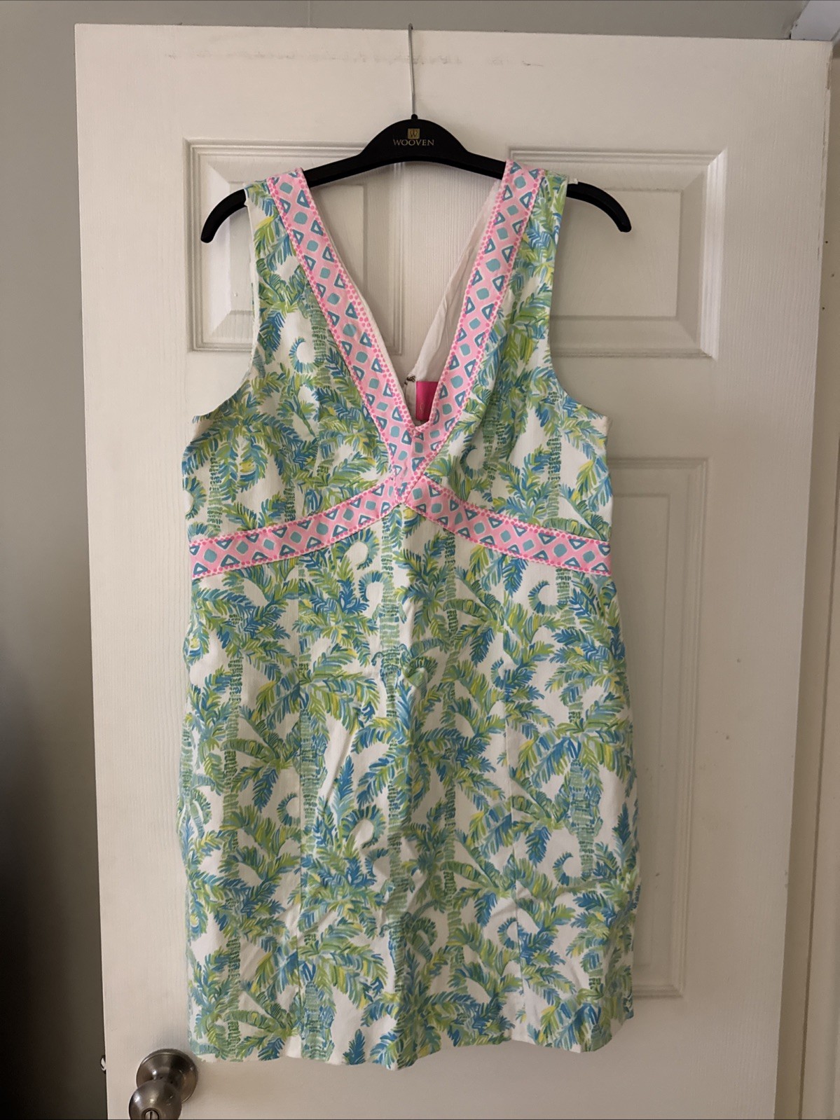 Lilly Pulitzer Palm Print Dress – Size 16 – Free Shipping