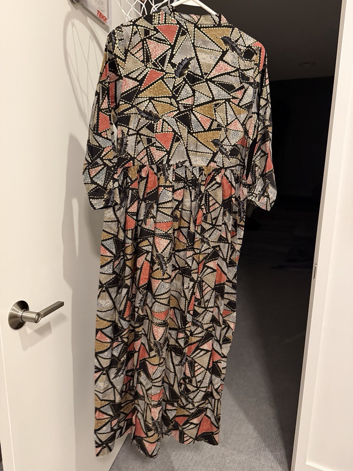 viscose Cotton Blend Dress