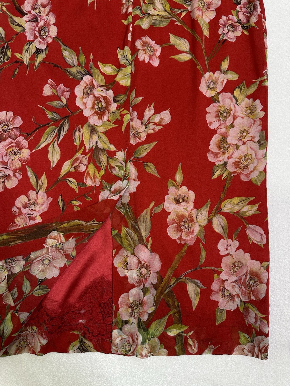 DOLCE & GABBANA dress £3500 worth IT size 38/INT XS/UK 6/US 2 NEW – SILK