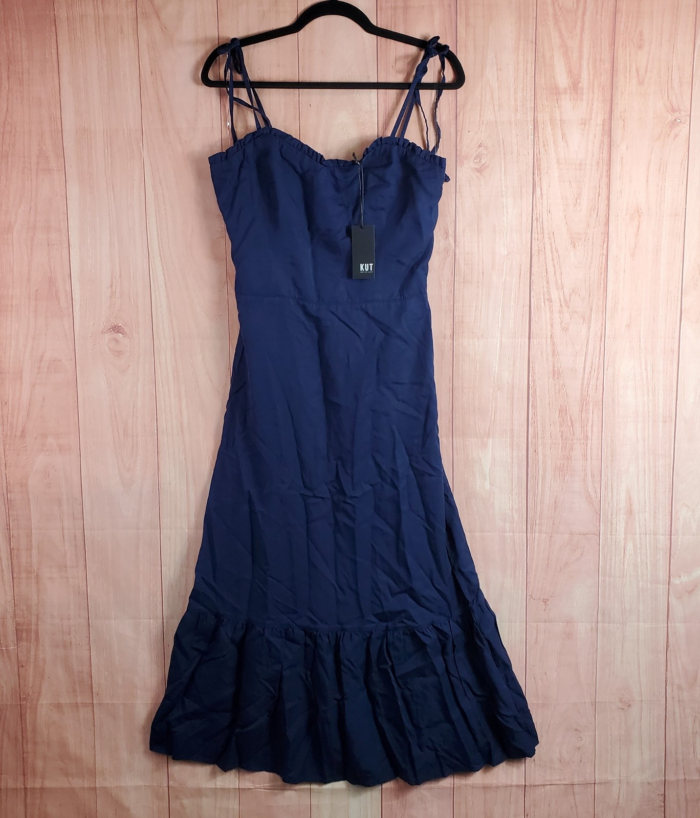 Kut From The Kloth Dress Womens Sz S Meriah Floral Fit & Flare Sleeveless NEW