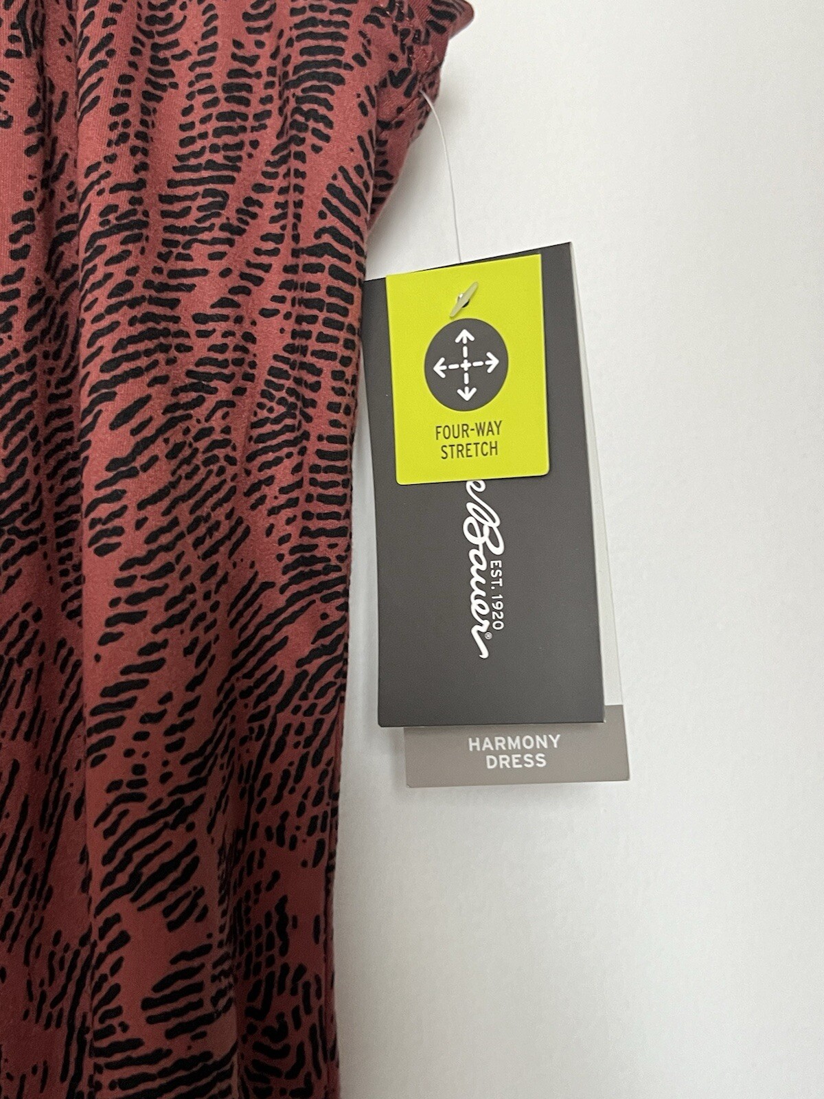 Eddie Bauer Activewear Harmony Dress Cowboy Imprint Size Small NWT