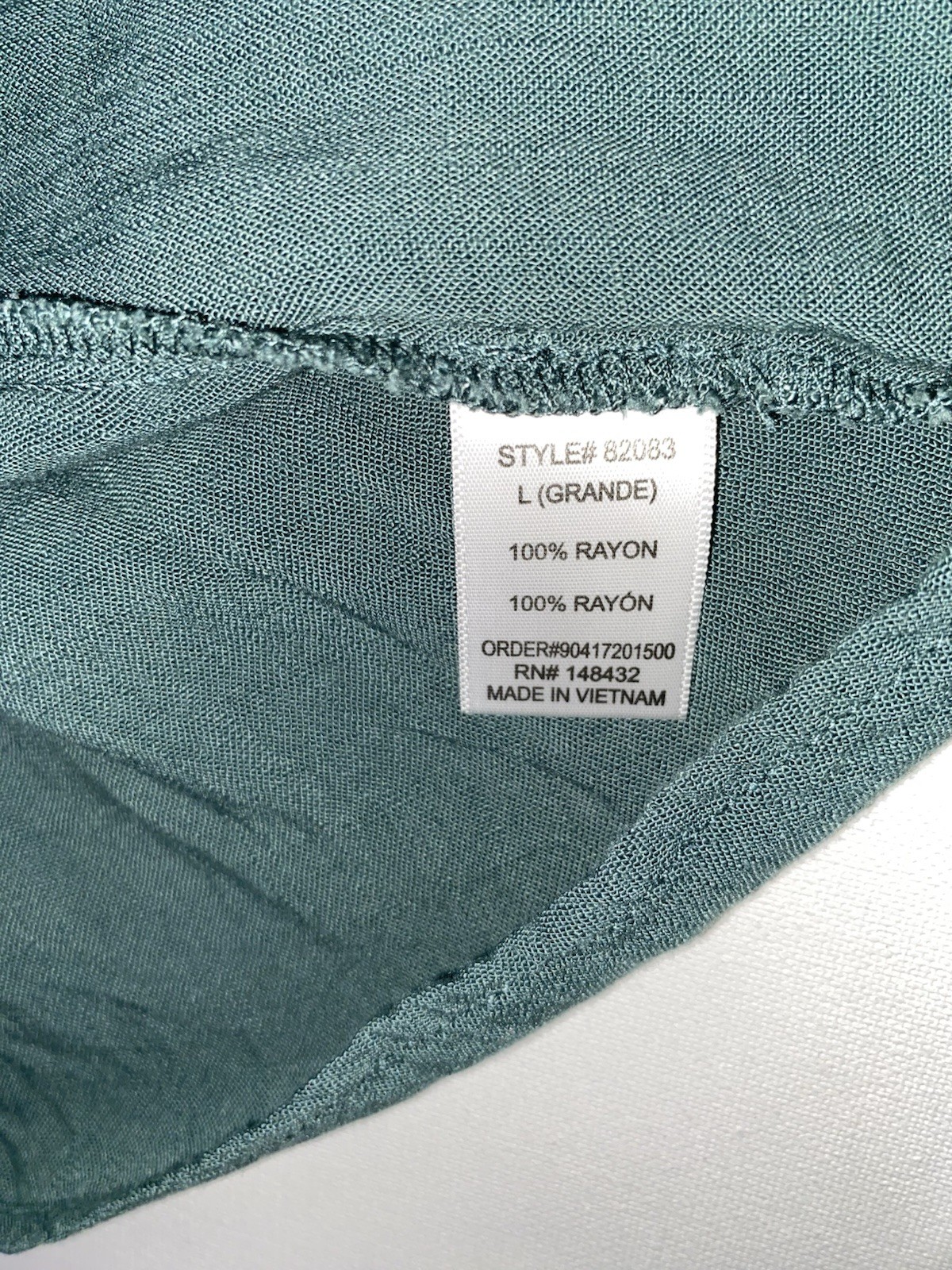 Becool Green Button Front Sundress Adjustable Straps Size Large