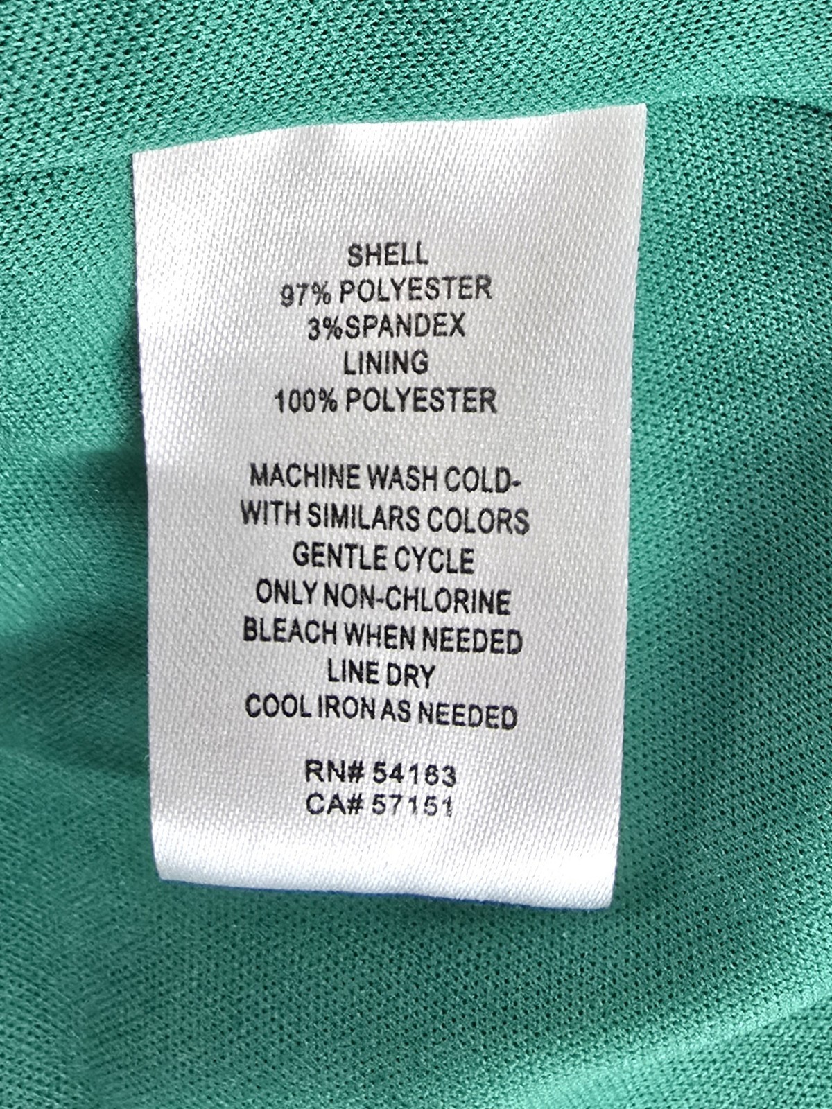 J Howard Womens Dress Size 6 Emerald Kelly Green Front Pockets Zipper Excellent