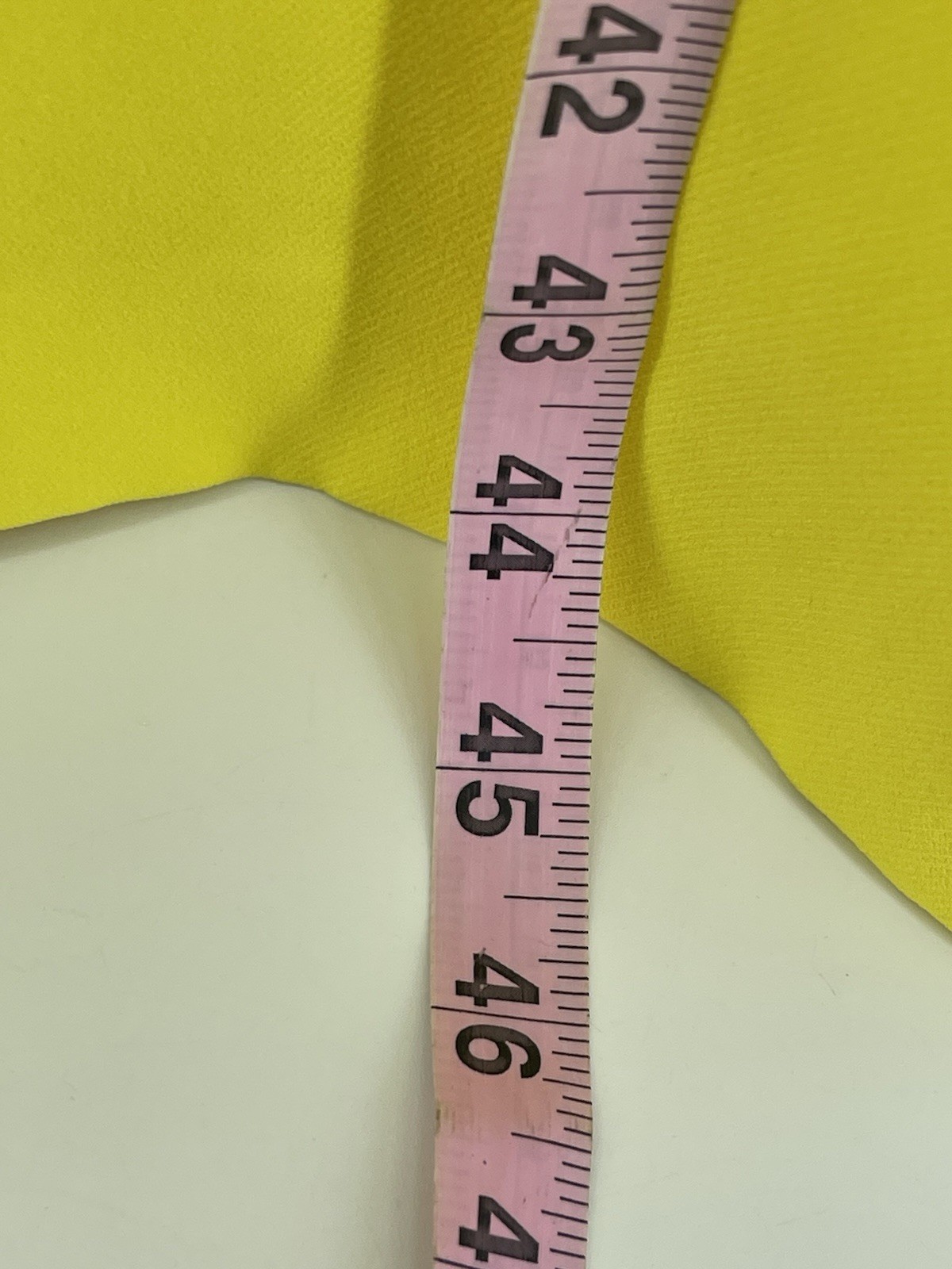 Antonio Melani Sheath Stretch Dress Womens Size 12 Yellow Sleeveless Lined