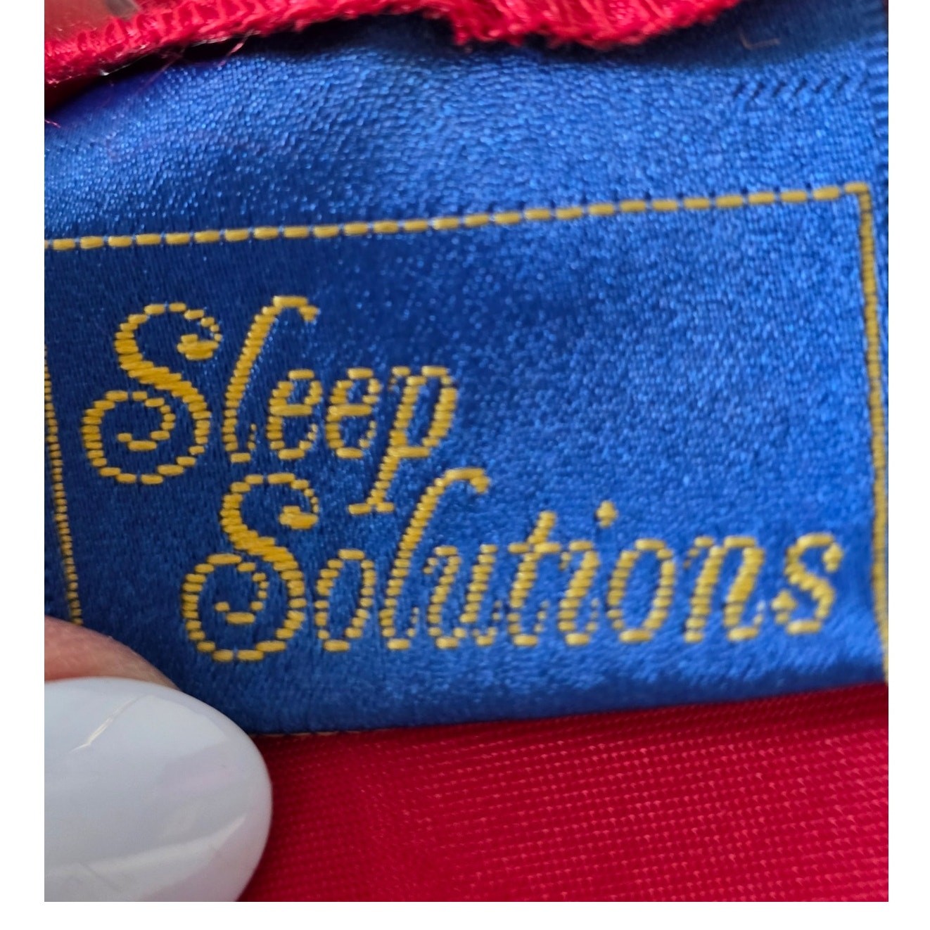Vintage Sleep Solutions Red Slip Maxi Dress Women M Scalloped Lingerie Nightgown