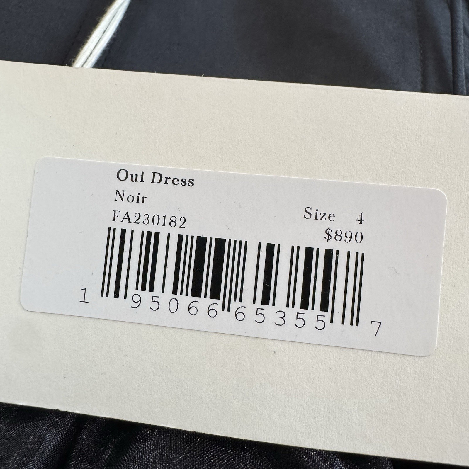 Ulla Johnson Mini Dress Size 4 Strapless Jacquard Floral Motif Black Silk Blend