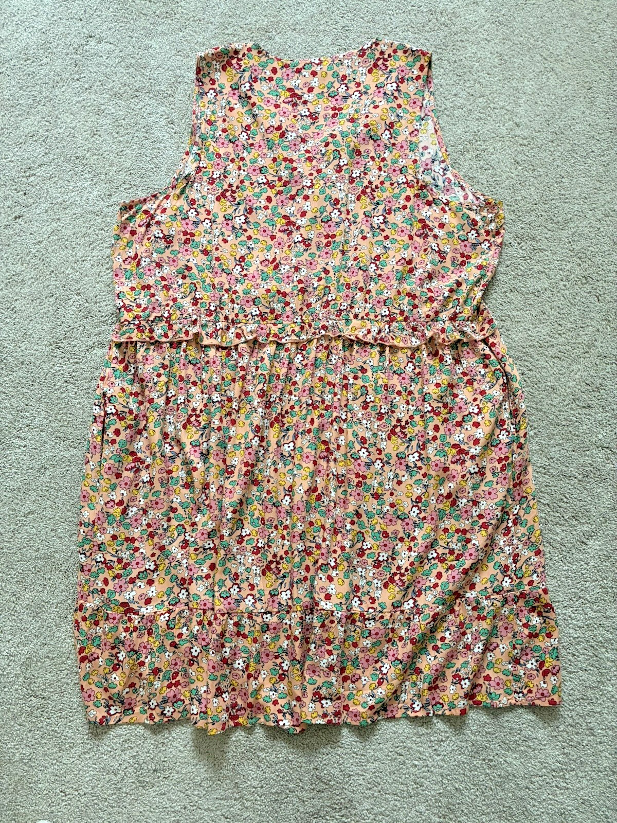 Suzanne Betro Summer Ditsy Floral Cottagecore Dress Women’s 1X