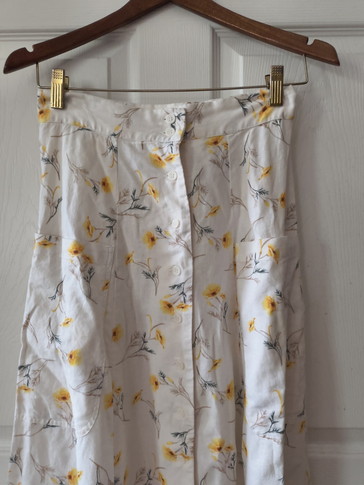 Happy X Nature Kate Hudson Floral Printed Dress Linen Skirt Top Set Size 0